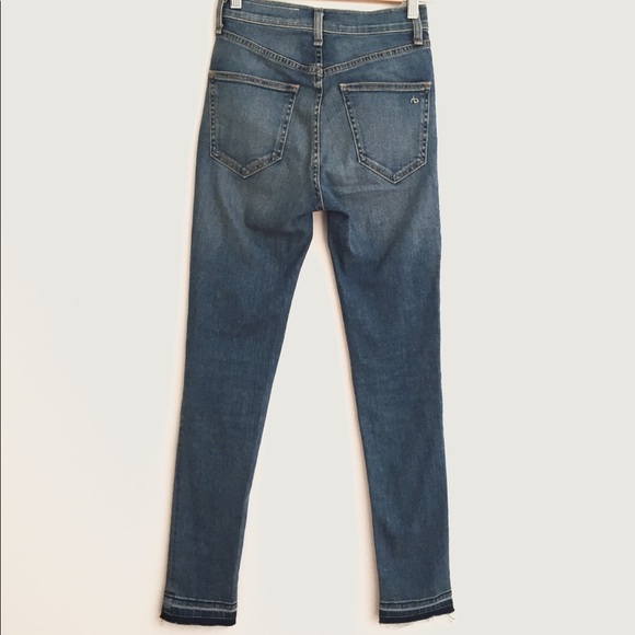 Rag & Bone Olana Skinny High Rise Dive Jeans 25 - Picture 4 of 6